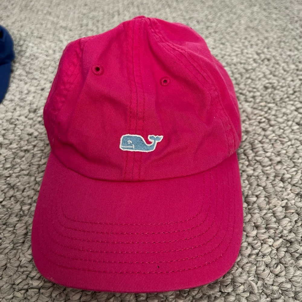 Pink vineyard vines hat